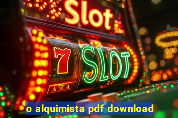 o alquimista pdf download